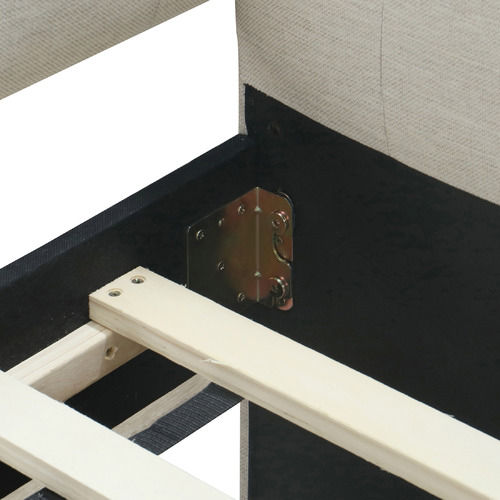 SandStoneSea Oat White Allegra Sofa Daybed with Trundle Temple & ster