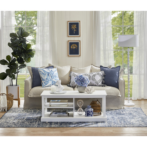 SandStoneSea Hamptons Coastal Coffee Table Temple & ster