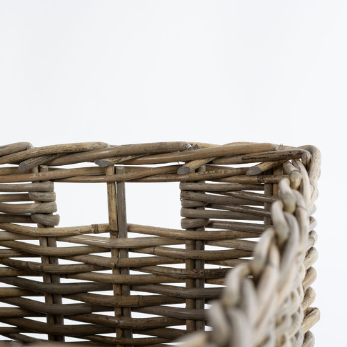 SandStoneSea Andover Kubu Rattan Utility Basket Temple & ster
