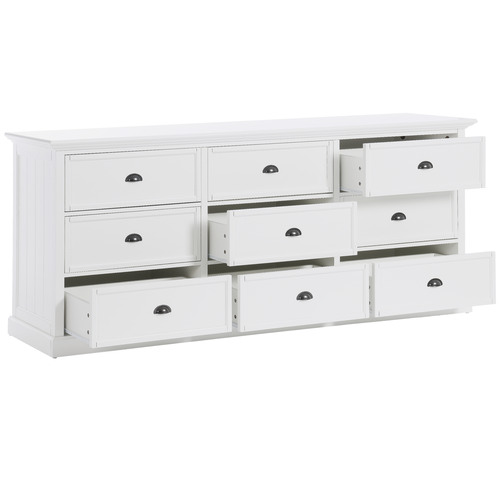 SandStoneSea Hamptons 9 Drawer Chest Temple & ster