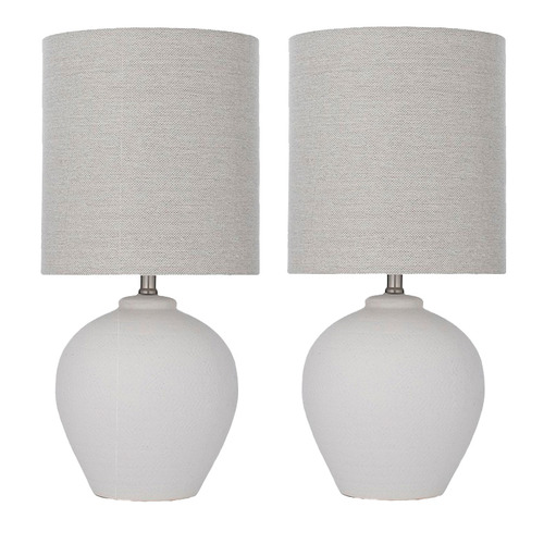 gray lamp set