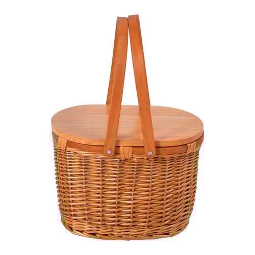 Yarra Wicker Picnic Basket Temple & ster