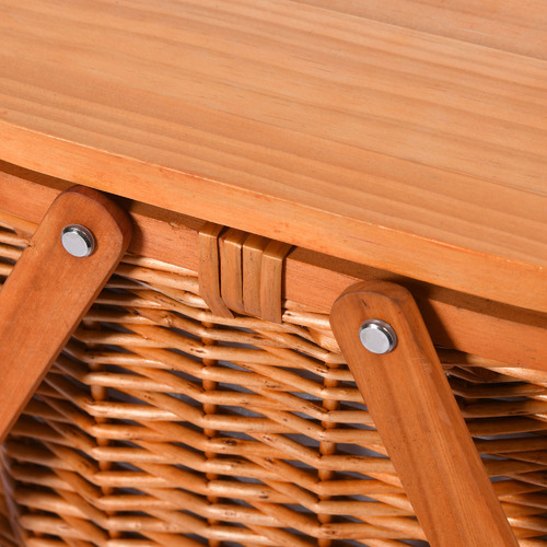 Yarra Wicker Picnic Basket Temple & ster