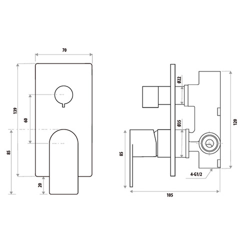 The Gabe Leva Diverter Mixer