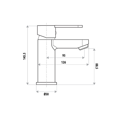 Loui Basin Mixer Tap