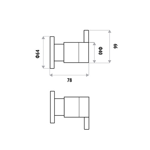 2 Piece Liberty Wall Top Assembly