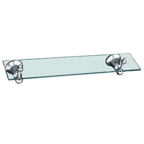 Noosa Brass & Glass Bathroom Shelf