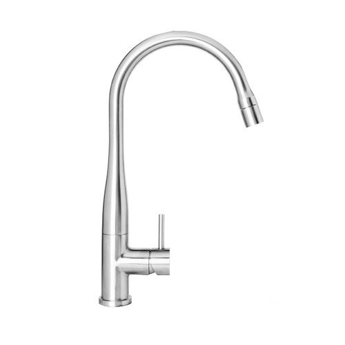 Elle Gooseneck PullOut Sink Mixer Tap Temple & ster