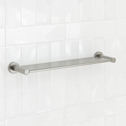 Clovelly 500mm Brushed Nickel Stainless Steel Shower Shelf
