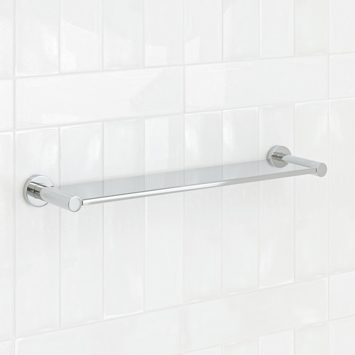 Clovelly 500mm Chrome Stainless Steel Shower Shelf
