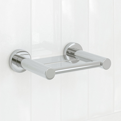 Clovelly Chrome Stainless Steel Soap Dish