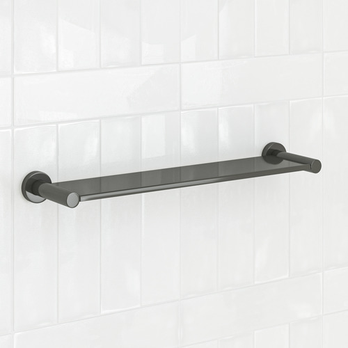 Clovelly 500mm Gunmetal Stainless Steel Shower Shelf