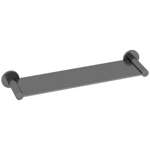 Clovelly 500mm Gunmetal Stainless Steel Shower Shelf