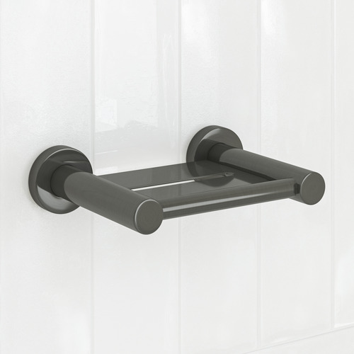 Clovelly Gunmetal Stainless Steel Soap Dish