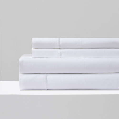 Cotton Sateen Fitted Sheet Set