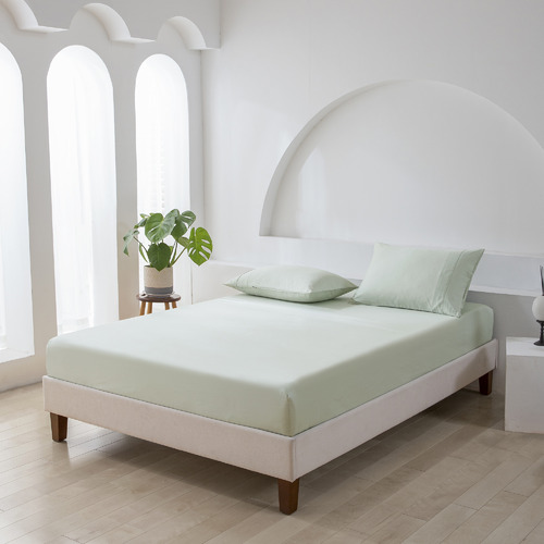 Cotton Sateen Fitted Sheet Set