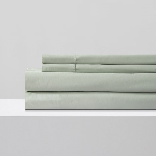 Cotton Sateen Fitted Sheet Set