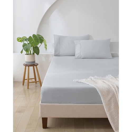 Cotton Sateen Fitted Sheet Set