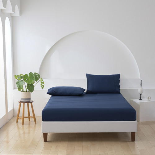 Cotton Sateen Fitted Sheet Set