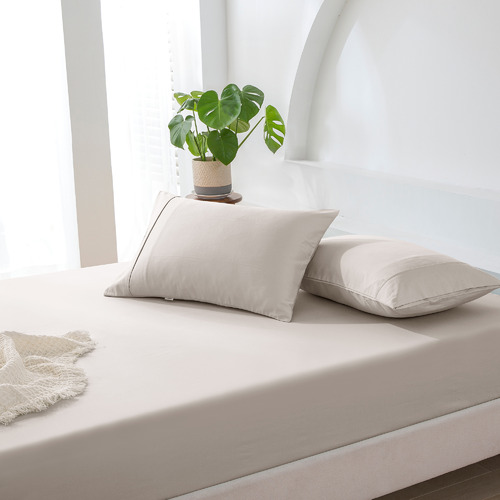 Cotton Sateen Fitted Sheet Set