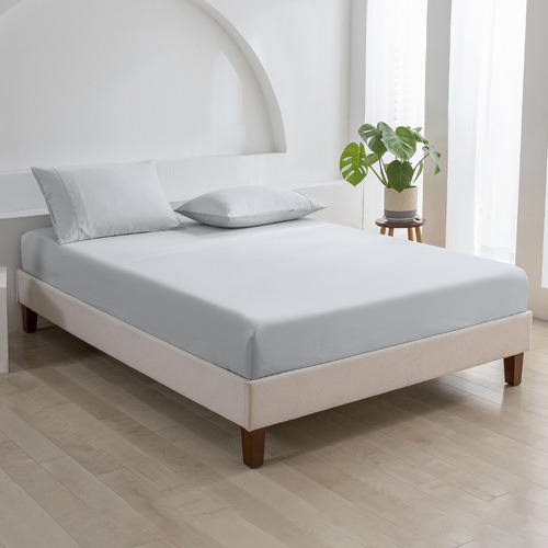 Cotton Sateen Fitted Sheet Set