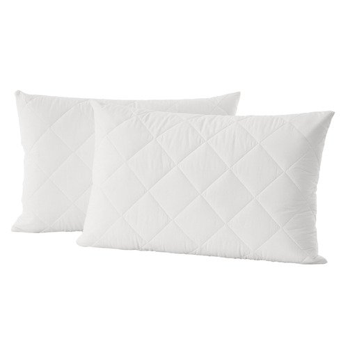 Raleigh Quilted Cotton Pillow Protectors