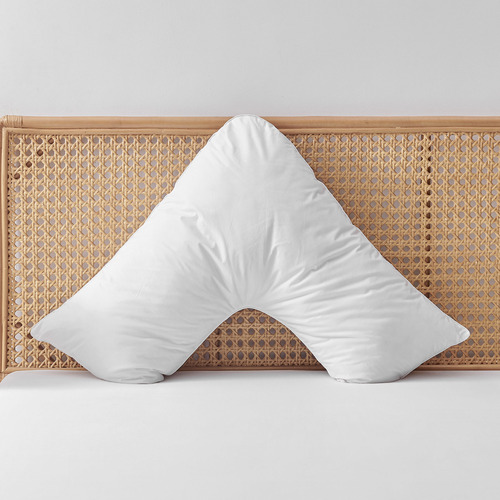 Raleigh Cotton V-Shaped Pillow