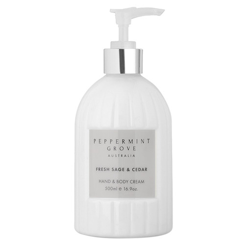 500ml Fresh Sage & Cedar Hand & Body Cream