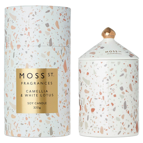 320g Camellia & White Lotus Soy Candle