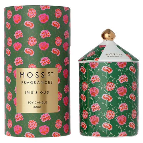 320g Iris & Oud Soy Candle