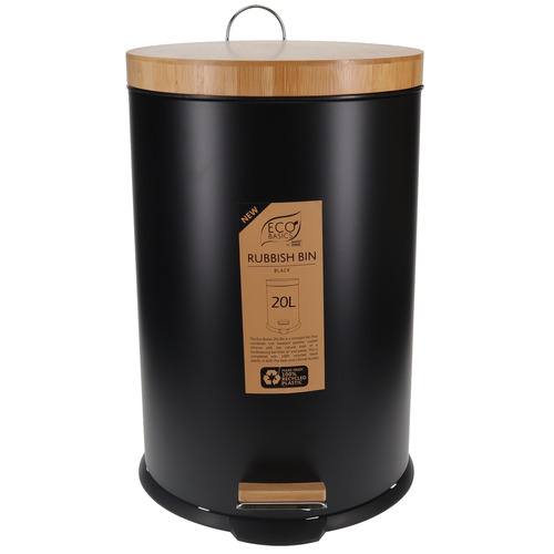 20L Stainless Steel Rubbish Bin
