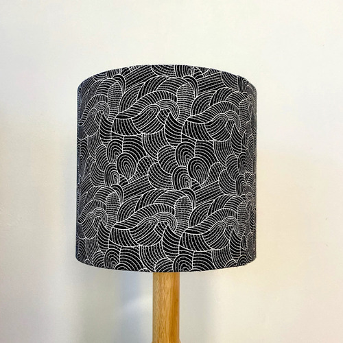 Black Body Aboriginal Lamp Shade