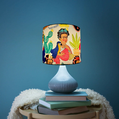 Mexican Frida Lamp Shade Temple & ster
