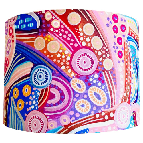 Learning on Country Aboriginal Lamp Shade Temple & ster