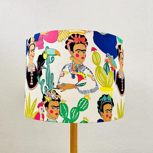 Mexican Frida Lamp Shade Temple & ster