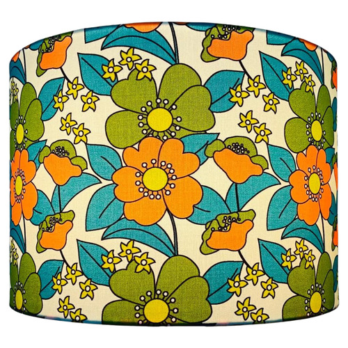 Floral Retro Vintage Lamp Shade