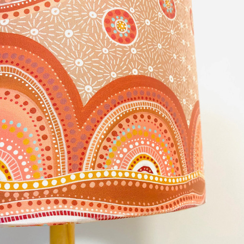 Campana Collective Sacred Country Aboriginal Lamp Shade Temple & ster