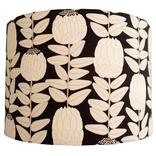 Black & White Proteas Lamp Shade