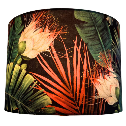 campana-collective-floral-black-velvet-lamp-shade-temple-webster