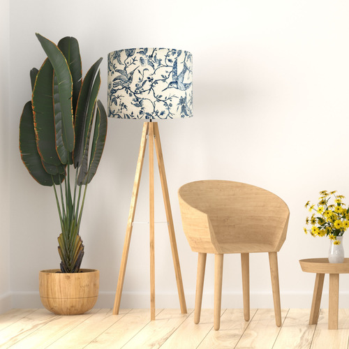 Hummingbird Chinoiserie Lamp Shade
