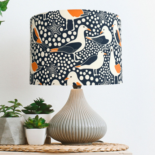 Summer Seagulls Lamp Shade