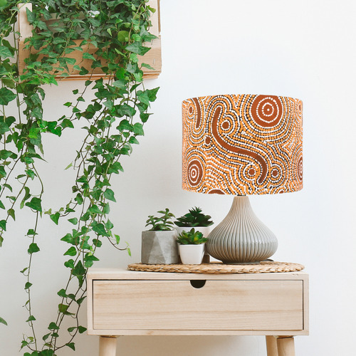 Dreaming Jukurrpa Aboriginal Lamp Shade