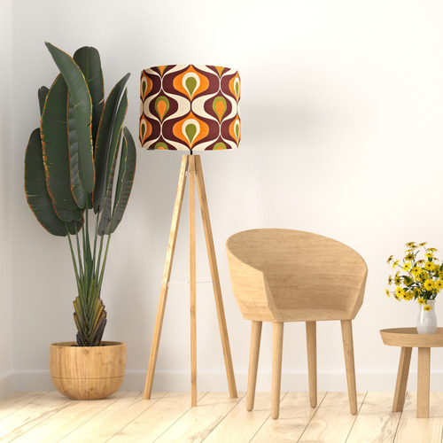 The-Retro-Ogee-Cotton-Lamp-Shade