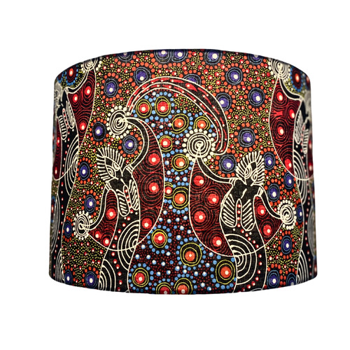 The-Red-Spirit-Aboriginal-Cotton-Lamp-Shade