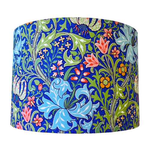 Golden-Lily-William-Morris-Cotton-Sateen-Lamp-Shade