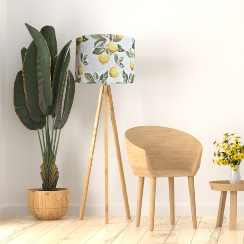 Lemon-Farm-Linen-Lamp-Shade