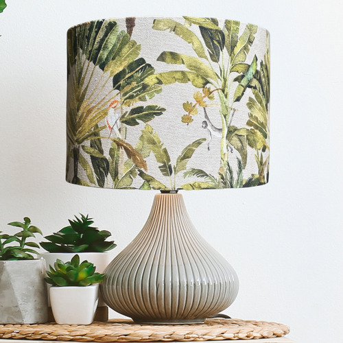 Tropical-Touch-Canvas-Lamp-Shade