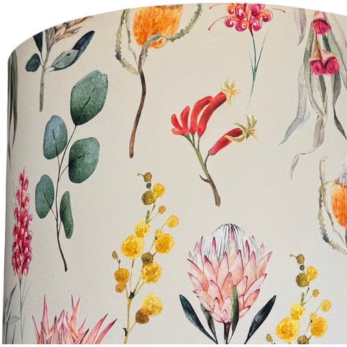 Yvette Drum Cotton Lamp Shade