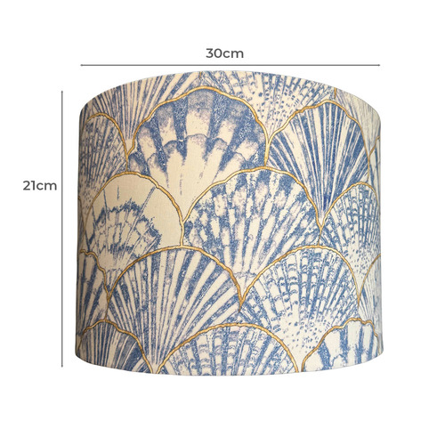 Rocel Drum Cotton Sateen Lamp Shade
