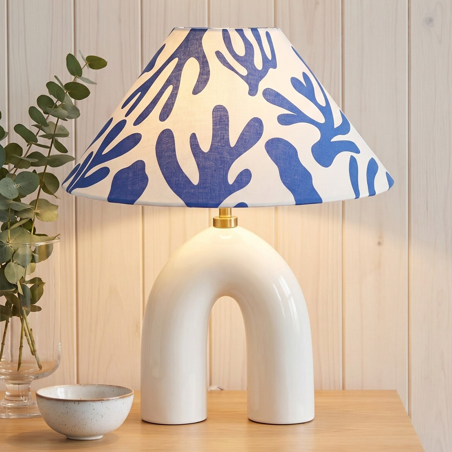 Uriel Curved Table Lamp